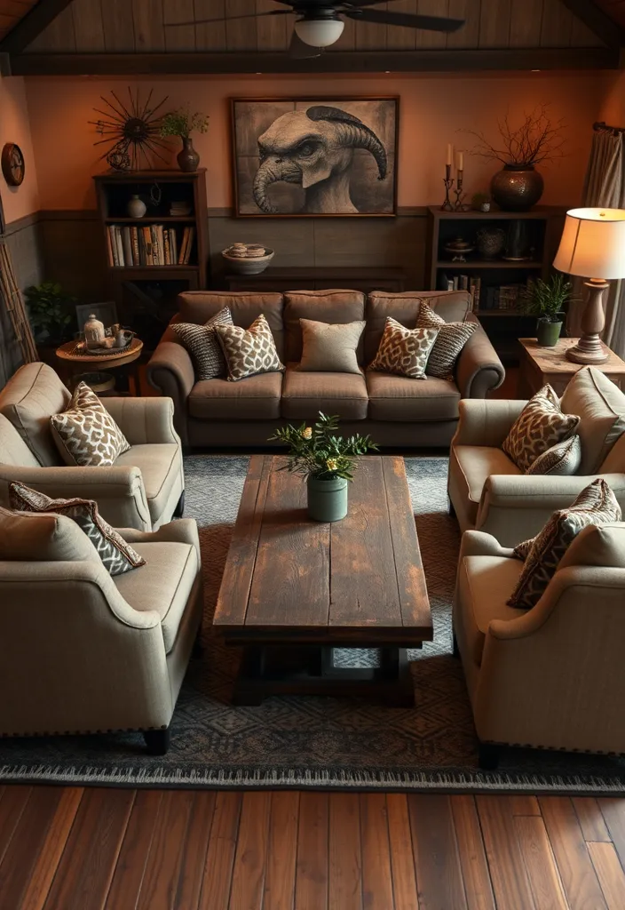 25 Comfy Cozy Living Room Ideas That'll Make You Never Want to Leave! - 3. Comfy Seating Arrangements