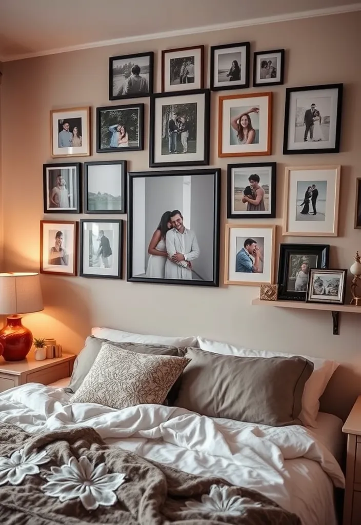 25 Dark Romantic Bedroom Ideas That Will Set the Mood for Love! - 15. Personal Touches