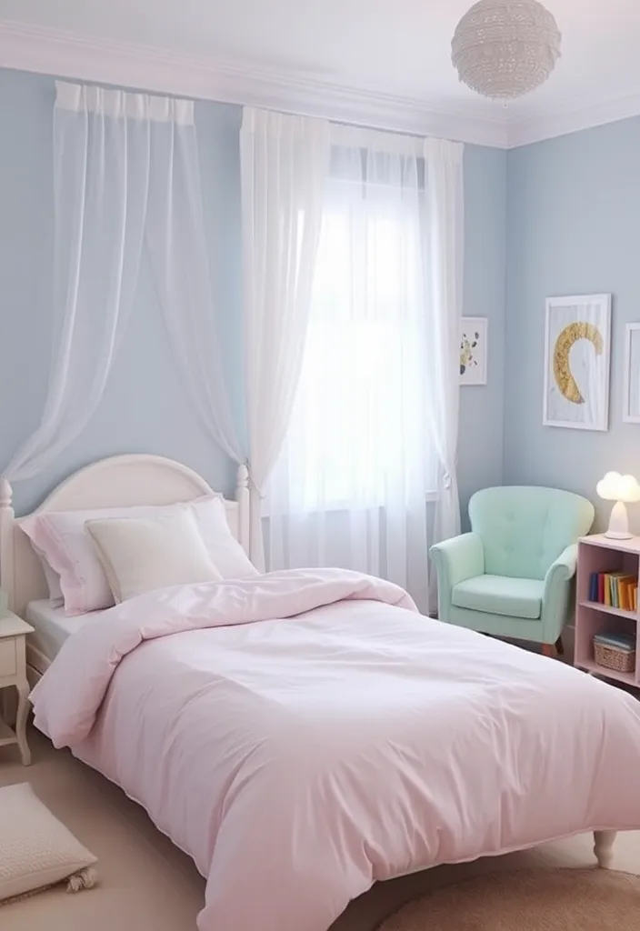 25 Enchanting Whimsical Room Ideas That Will Spark Your Imagination! - 1. Dreamy Pastel Paradise