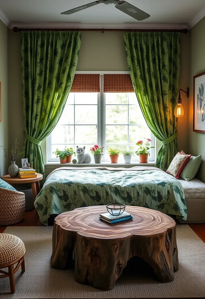 25 Enchanting Whimsical Room Ideas That Will Spark Your Imagination! - 2. Enchanted Forest Retreat