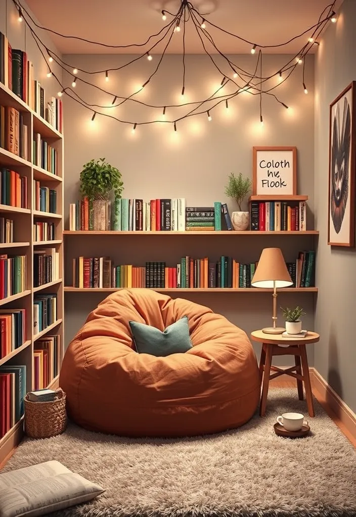 25 Enchanting Whimsical Room Ideas That Will Spark Your Imagination! - 4. Magical Reading Nook