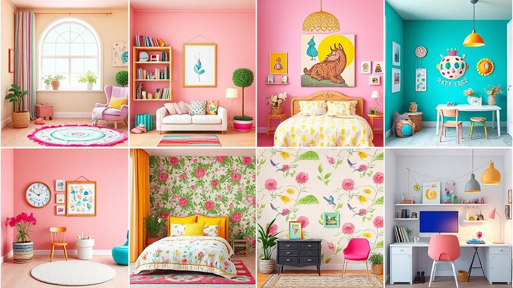 25 Enchanting Whimsical Room Ideas That Will Spark Your Imagination!