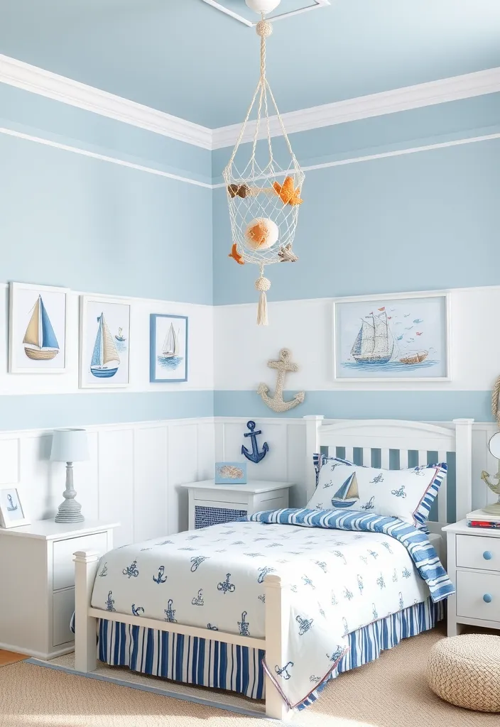 25 Little Boys Bedroom Ideas That'll Make Their Imaginations Soar! - 8. Nautical Adventure