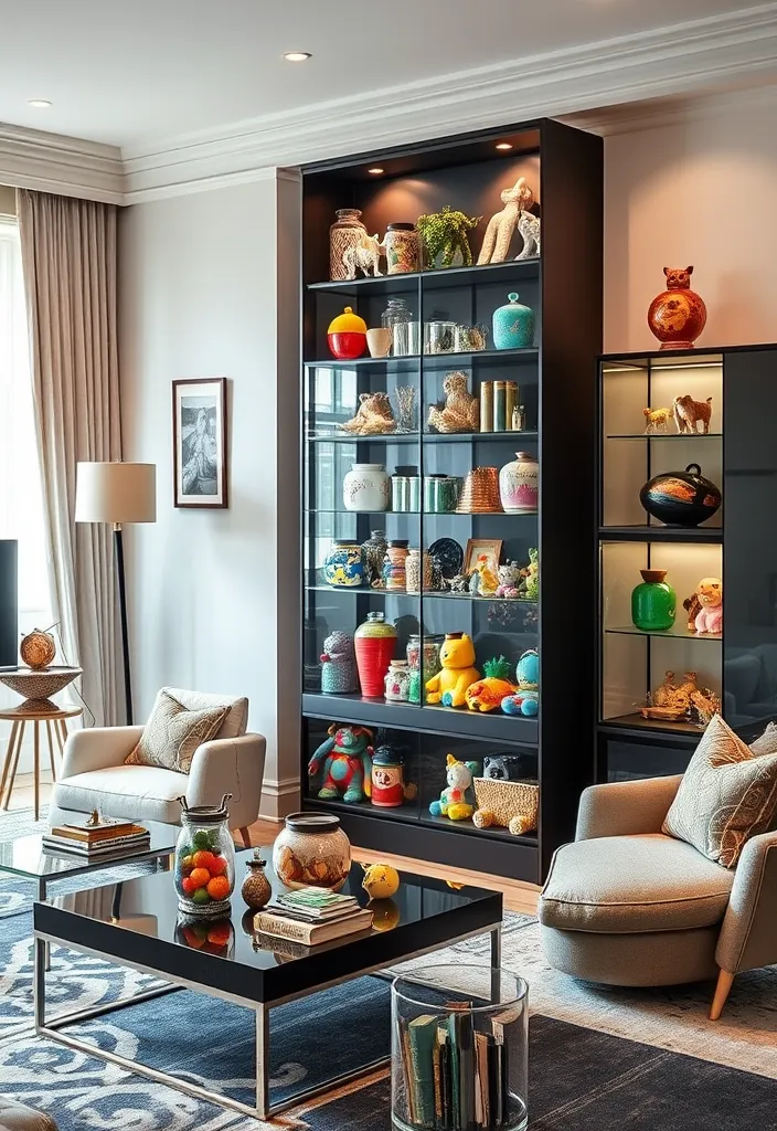25 Living Room Toy Storage Ideas That'll Transform Your Space (You Won't Believe #10!) - 12. Creative Toy Displays