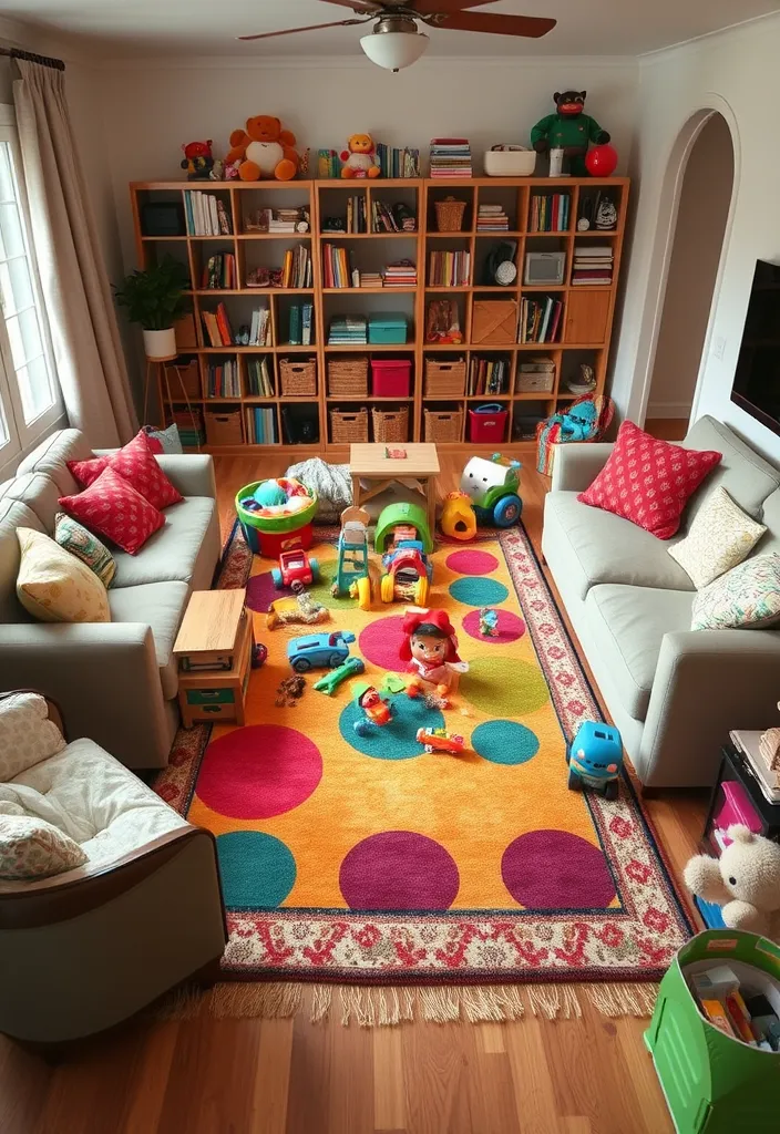 25 Living Room Toy Storage Ideas That'll Transform Your Space (You Won't Believe #10!) - 14. Interactive Toy Zones