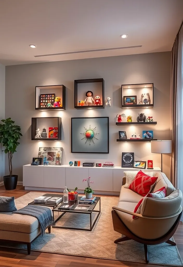 25 Living Room Toy Storage Ideas That'll Transform Your Space (You Won't Believe #10!) - 19. Artful Toy Displays