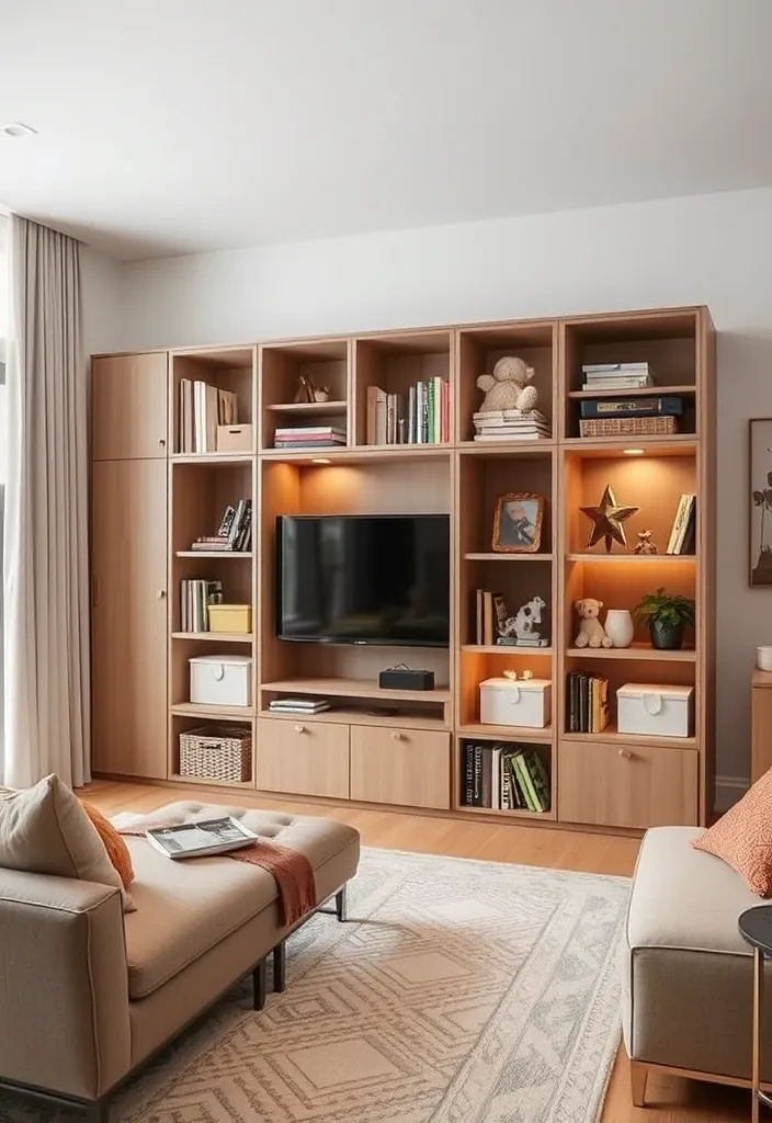 25 Living Room Toy Storage Ideas That'll Transform Your Space (You Won't Believe #10!) - 20. Customizable Storage Solutions