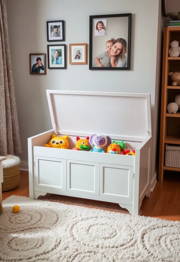 25 Living Room Toy Storage Ideas That'll Transform Your Space (You Won't Believe #10!) - 4. Toy Storage Benches
