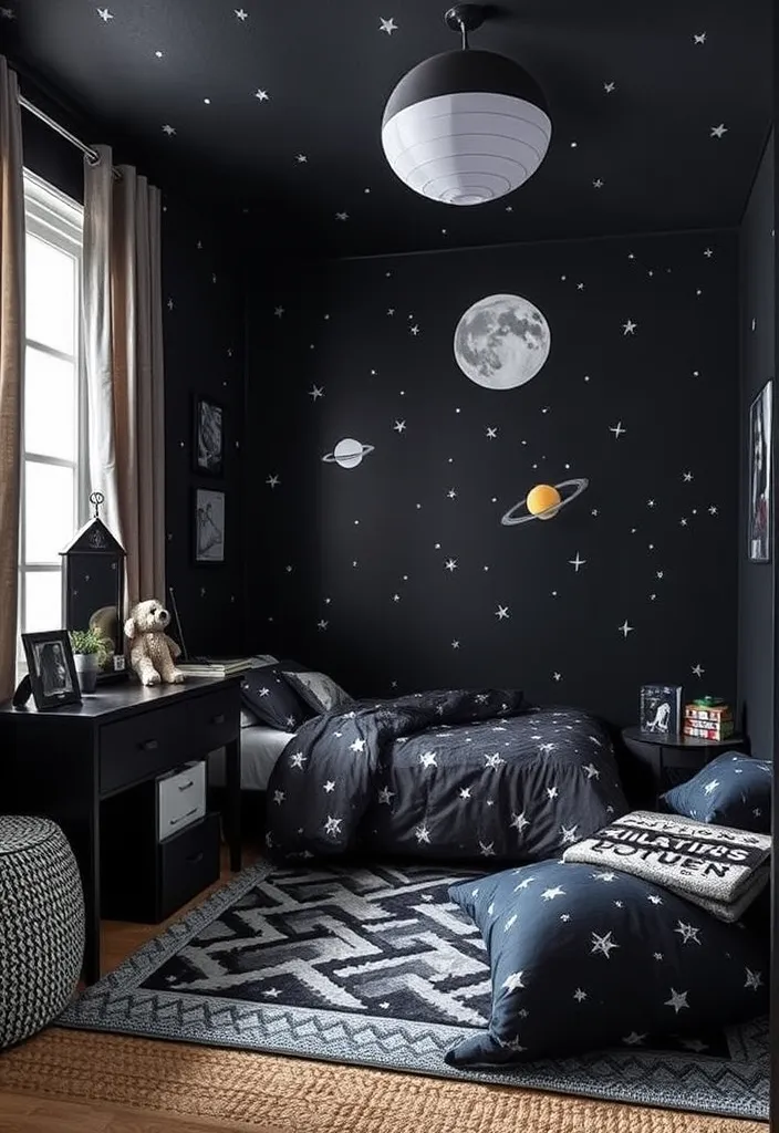 25 Minecraft Room Designs Ideas That'll Make Your Child's Dream Come True! - 18. The Sci-Fi Space