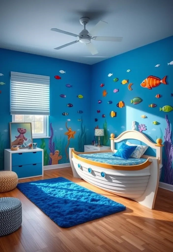 25 Minecraft Room Designs Ideas That'll Make Your Child's Dream Come True! - 4. Underwater Adventure