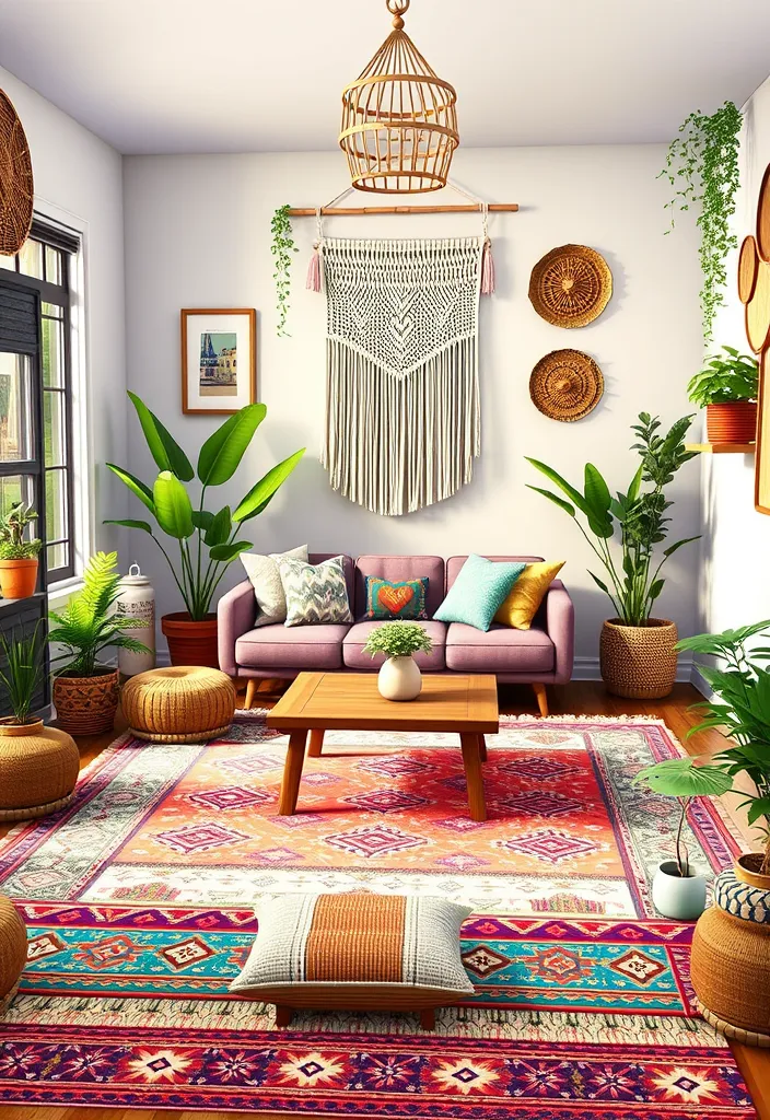 25 Sims 4 Living Room CC Ideas That'll Make Your Virtual Space Shine! - 1. Bohemian Bliss