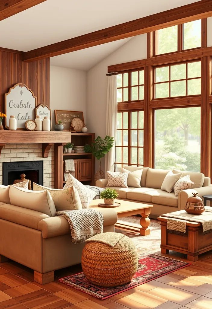 25 Sims 4 Living Room CC Ideas That'll Make Your Virtual Space Shine! - 11. Farmhouse Fresh