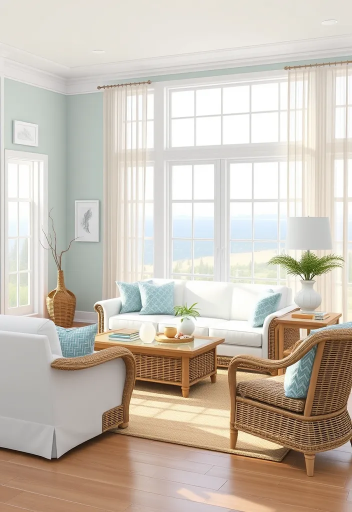 25 Sims 4 Living Room CC Ideas That'll Make Your Virtual Space Shine! - 4. Coastal Retreat