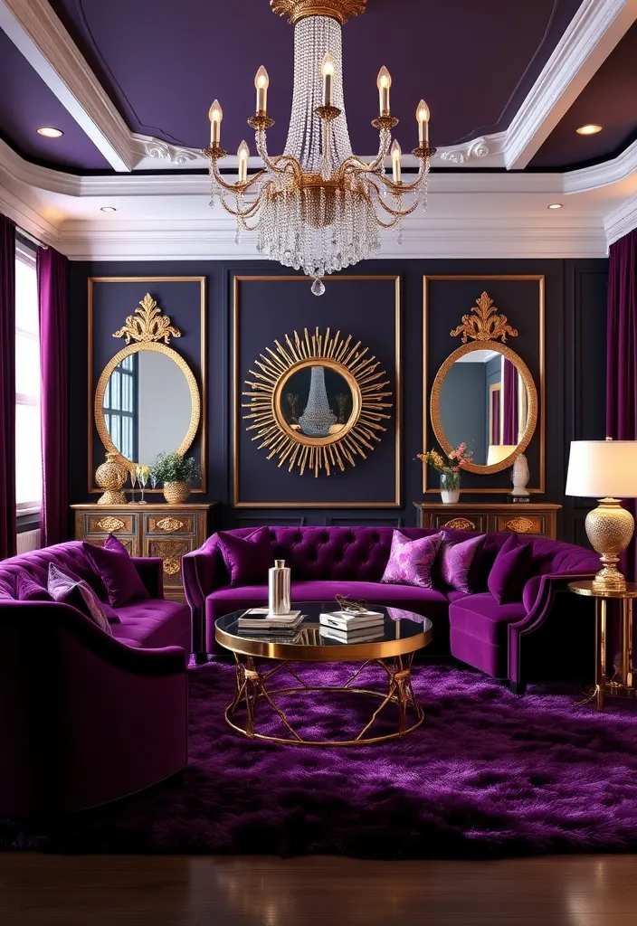 25 Sims 4 Living Room CC Ideas That'll Make Your Virtual Space Shine! - 9. Glamorous Luxe
