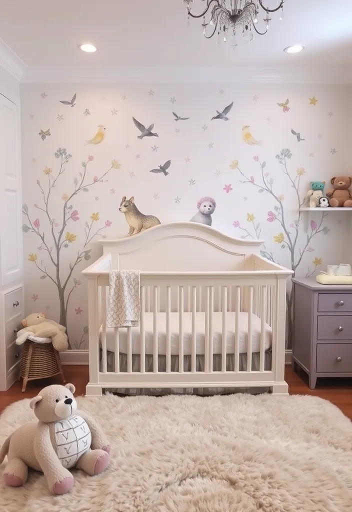 24 Best French Nursery Ideas to Create a Chic Baby Room (You Won't Believe #7!) - 3. Chic Wallpaper