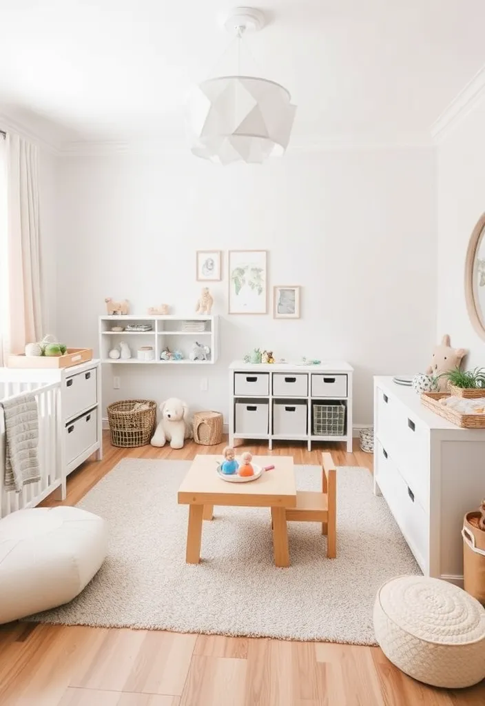24 Best French Nursery Ideas to Create a Chic Baby Room (You Won't Believe #7!) - 18. Functional Play Areas