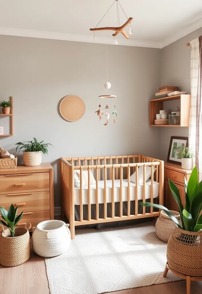 24 Best French Nursery Ideas to Create a Chic Baby Room (You Won't Believe #7!) - 9. Nature-Inspired Elements