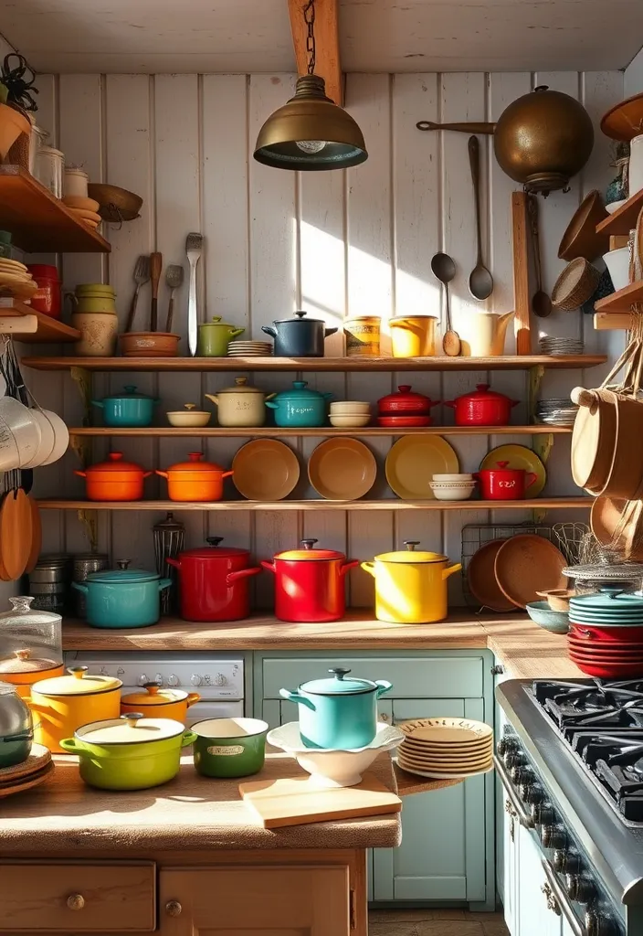 23 Vintage Western Decor Ideas That'll Make Your Home Feel Like a Rustic Retreat! - 18. Vintage Kitchenware