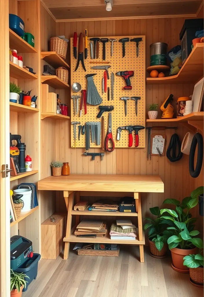 20 Woodworking Shop Layout Ideas That Will Revolutionize Your Workspace! - 2. The Compact Corner Shop