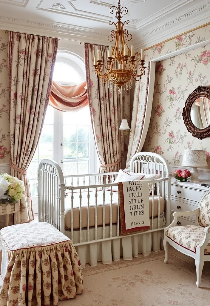 24 Best French Nursery Ideas to Create a Chic Baby Room (You Won't Believe #7!) - 19. Classic French Fabrics