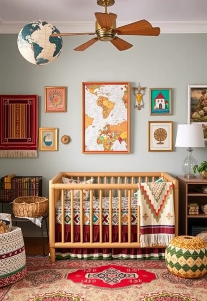 24 Best French Nursery Ideas to Create a Chic Baby Room (You Won't Believe #7!) - 21. Global Influences