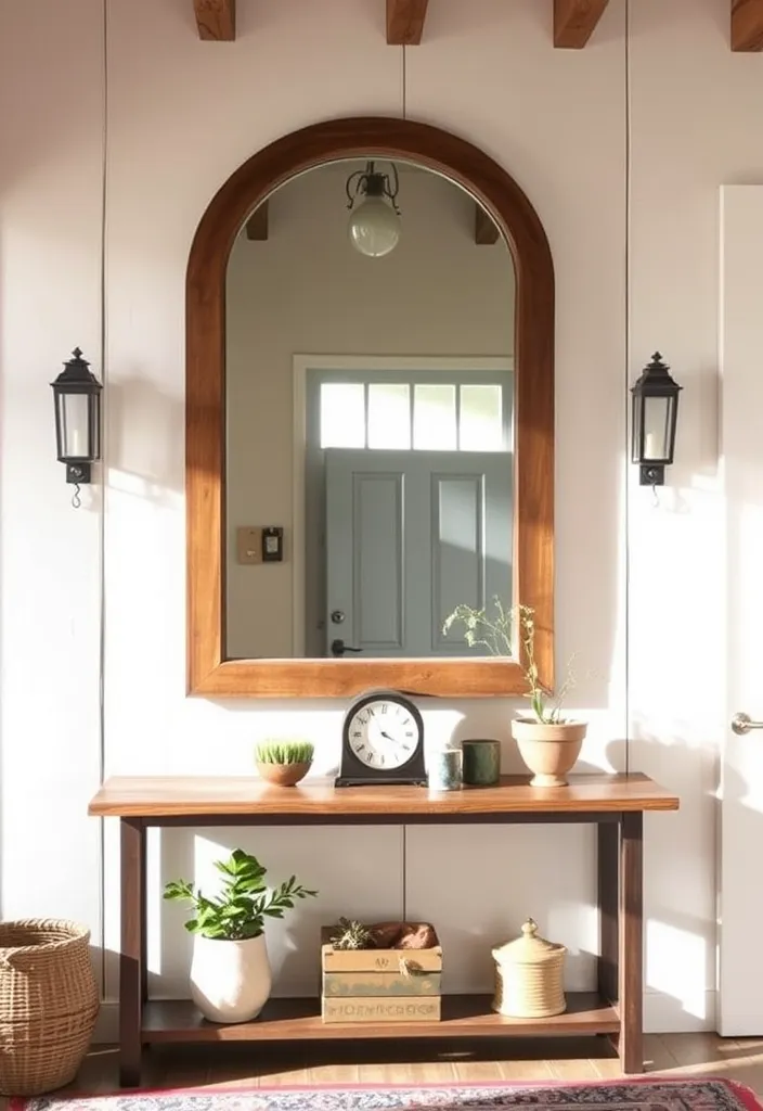 23 Vintage Western Decor Ideas That'll Make Your Home Feel Like a Rustic Retreat! - 17. Rustic Mirrors