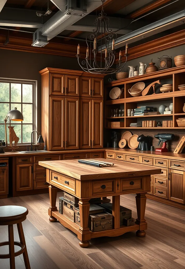 20 Woodworking Shop Layout Ideas That Will Revolutionize Your Workspace! - 20. The Elegant Workshop
