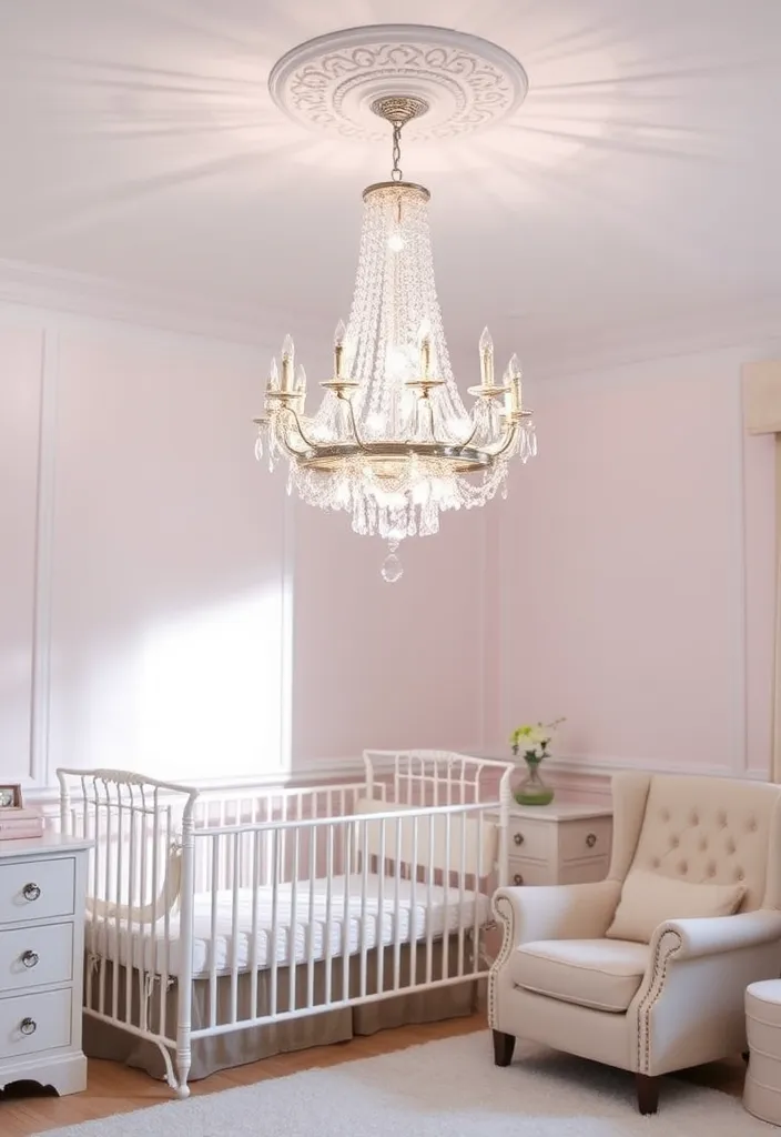 24 Best French Nursery Ideas to Create a Chic Baby Room (You Won't Believe #7!) - 5. Whimsical Lighting