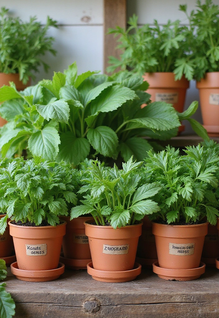 19 Easy Backyard Ideas On A Budget - 11. Herb Garden