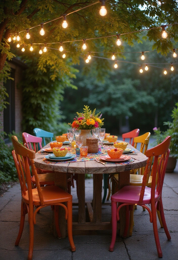 19 Easy Backyard Ideas On A Budget - 7. Outdoor Dining Area