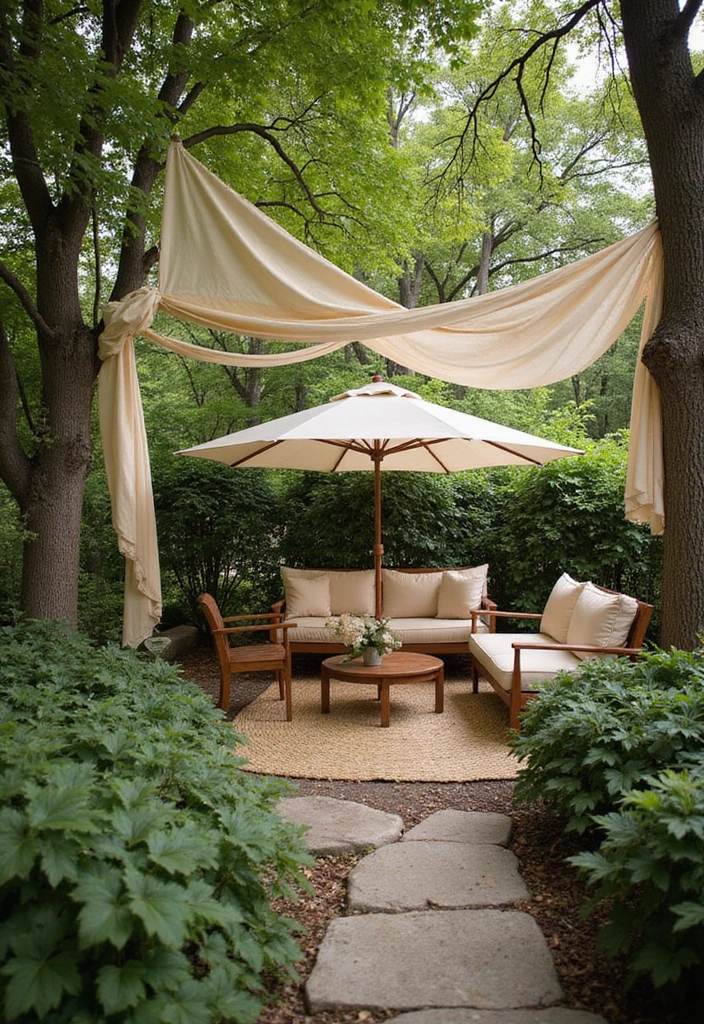 19 Easy Backyard Ideas On A Budget - 9. Shade Solutions