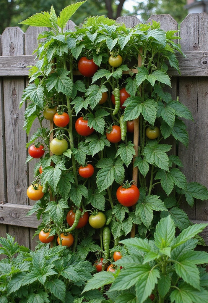 19 Garden Ideas for Your Backyard: Vertical Garden Solutions - 11. Vertical Vegetable Gardens