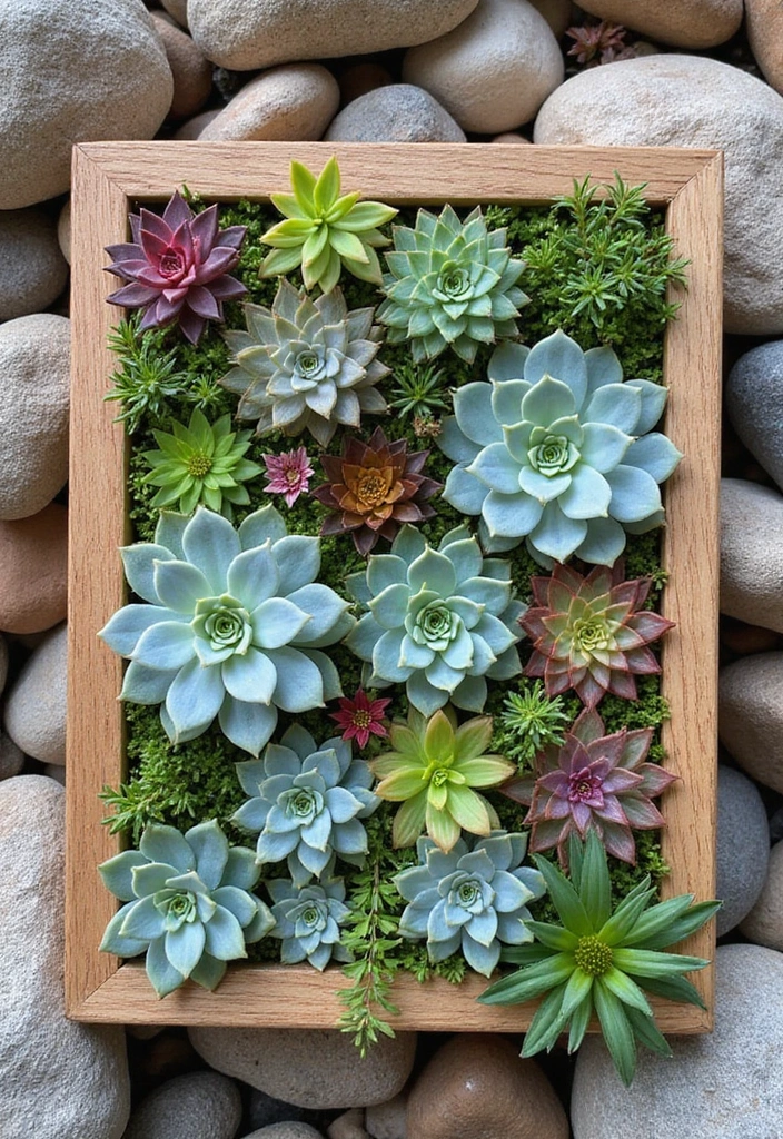 19 Garden Ideas for Your Backyard: Vertical Garden Solutions - 4. Vertical Succulent Gardens