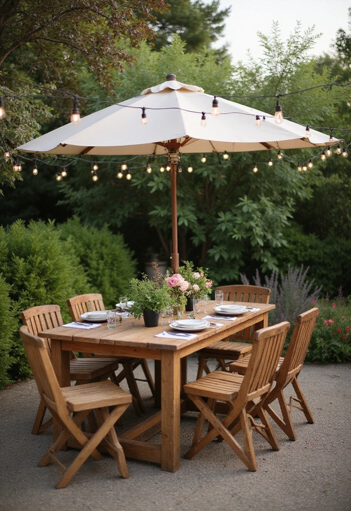 19 Ideas For Outdoor Living Space - 8. Alfresco Dining Spaces