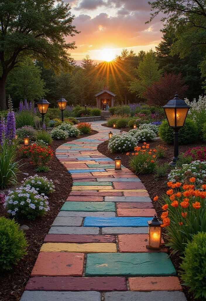 19 Minecraft Garden Ideas: Transform Your Outdoor Space with Pixelated Charm - 3. Minecraft-Themed Pathways