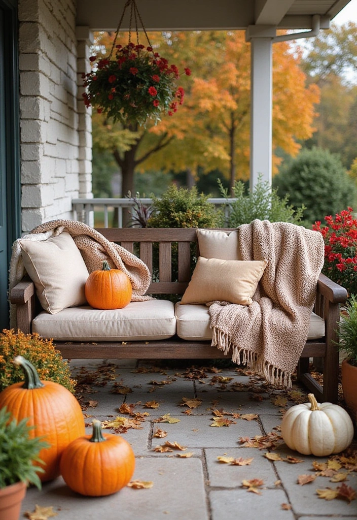 19 Patio Decorating Ideas for Cozy Outdoor Living - 11. Seasonal Decor