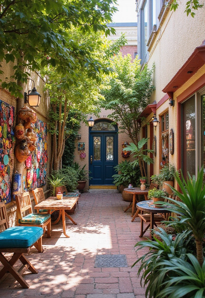 19 Patio Decorating Ideas for Cozy Outdoor Living - 15. Outdoor Art