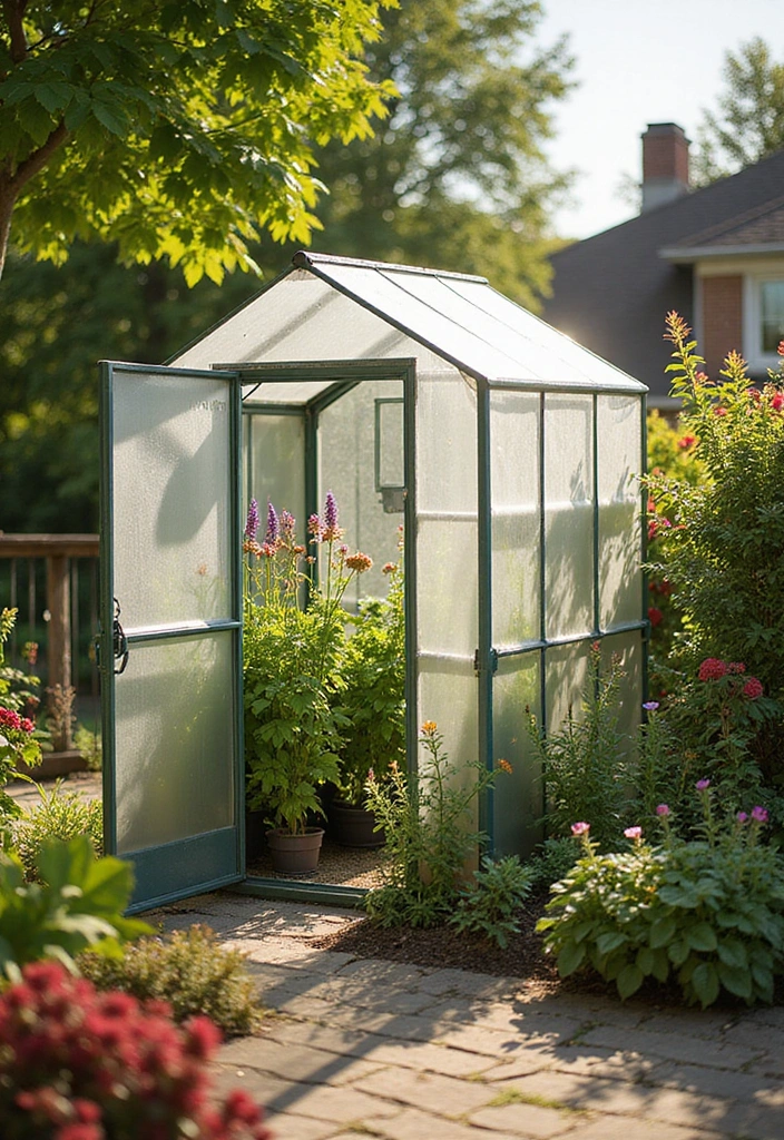 19 Patio Decorating Ideas for Cozy Outdoor Living - 17. Greenhouse Vibes