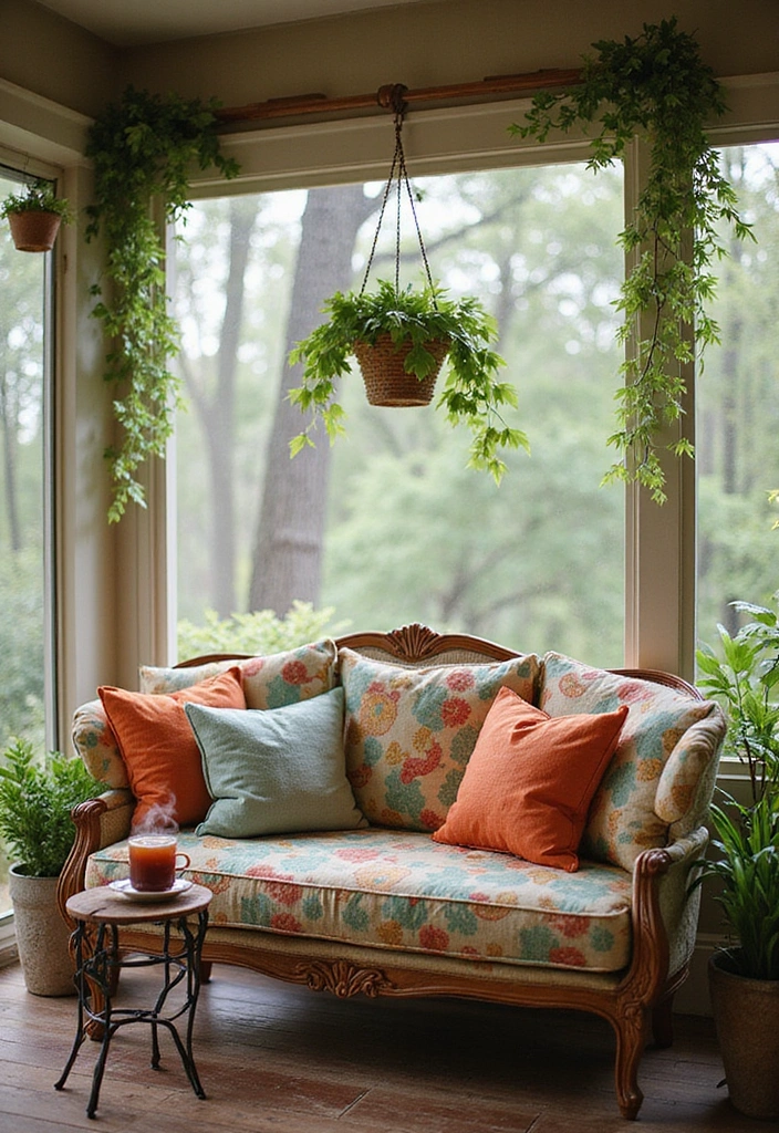 19 Screened In Back Porch Ideas - 1. Cozy Corner Nook