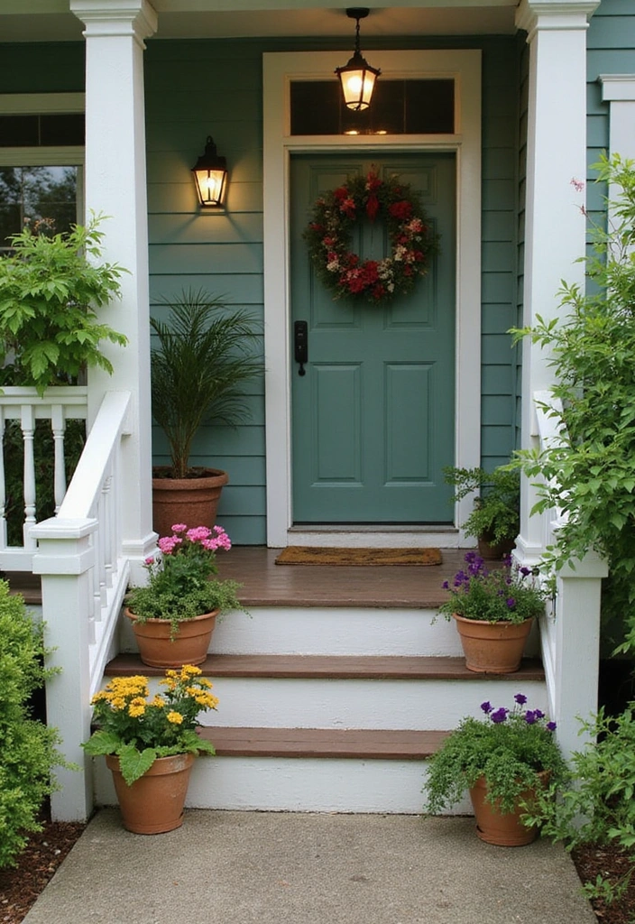 19 Small Front Porch Decorating Ideas - 18. Eco-Friendly Options