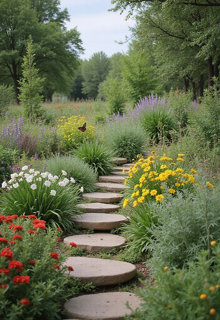 20 Backyard Landscaping Ideas for Sustainable Outdoor Living - 1. Native Plant Gardens