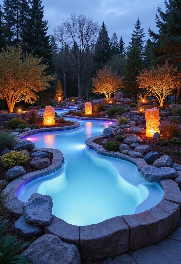 20 Hot Tub Ideas for Your Backyard Retreat - 19. Artistic Hot Tub Installation