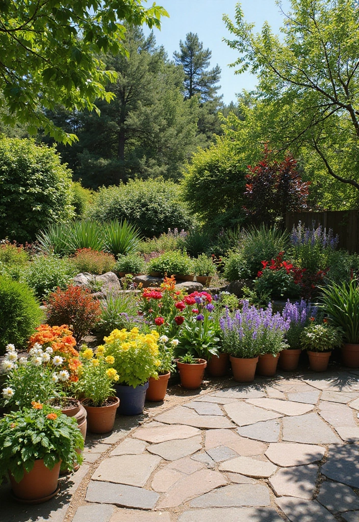 20 Stunning Patio Garden Ideas for Your Outdoor Living Space - 20. Seasonal Plant Displays