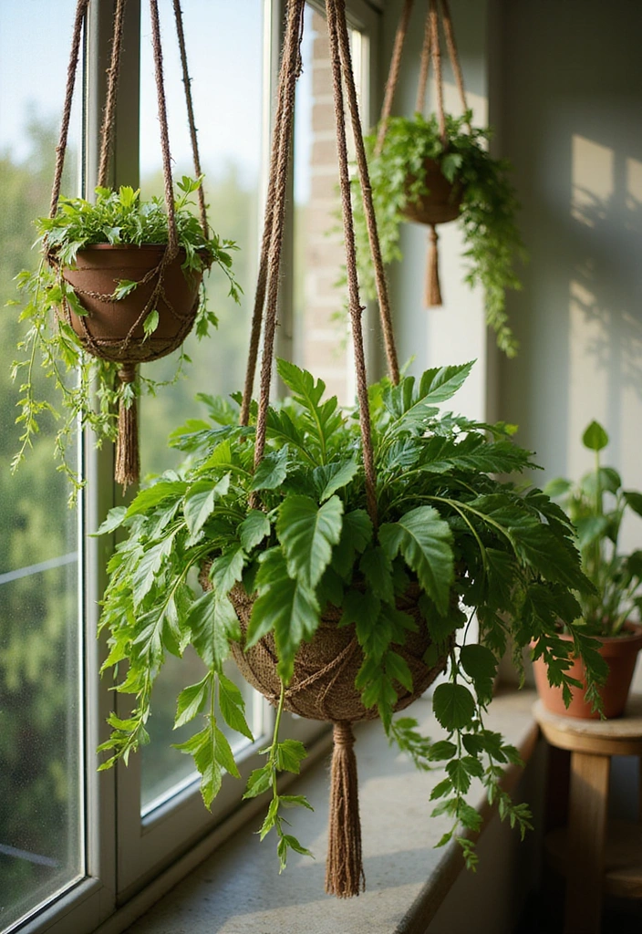 21 Balcony Plants Ideas for Small Spaces - 17. Hanging Gardens