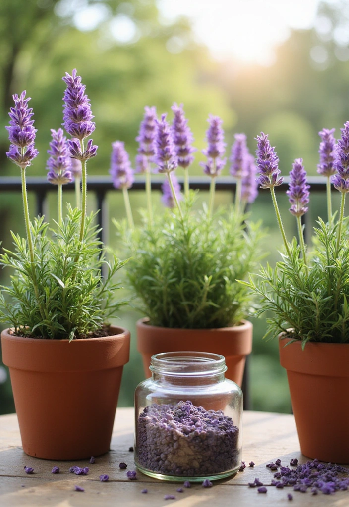 21 Balcony Plants Ideas for Small Spaces - 8. Aromatic Lavender