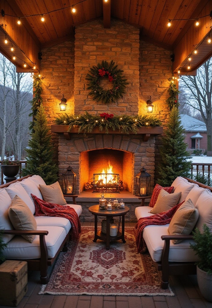 21 Best 3 Season Porch Ideas - 9. Warm Winter Retreat