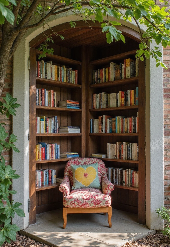 21 Cozy Backyard Ideas for Sustainable Outdoor Living - 19. Cozy Reading Nook