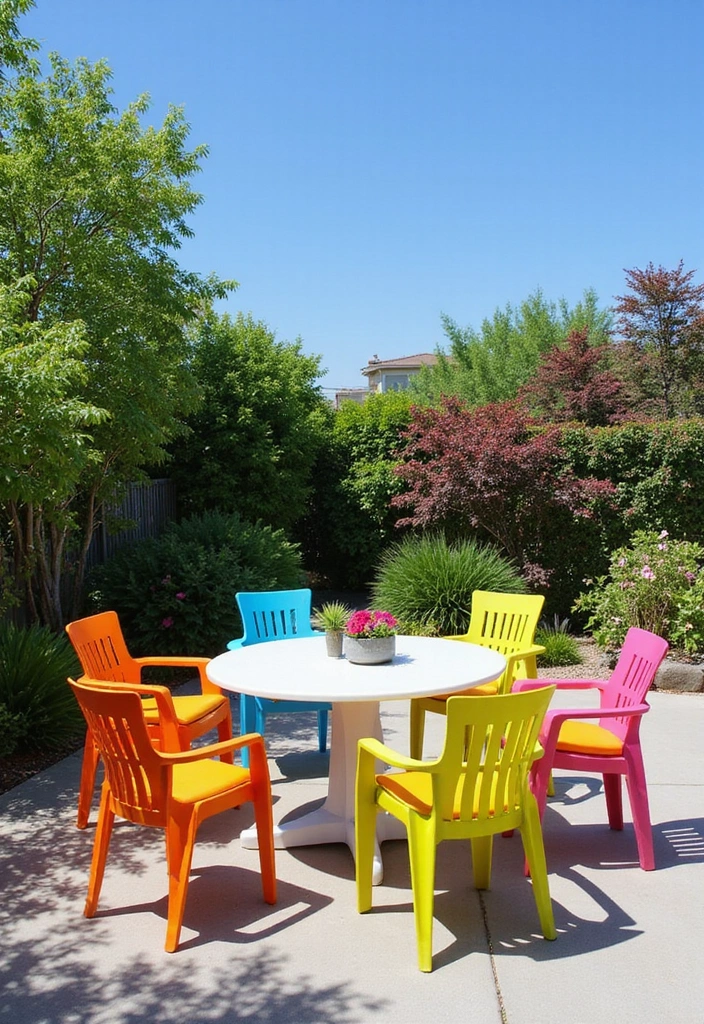 21 Eco-Friendly Patio Furniture Ideas for Your Outdoor Living Space - 1. Recycled Plastic Furniture