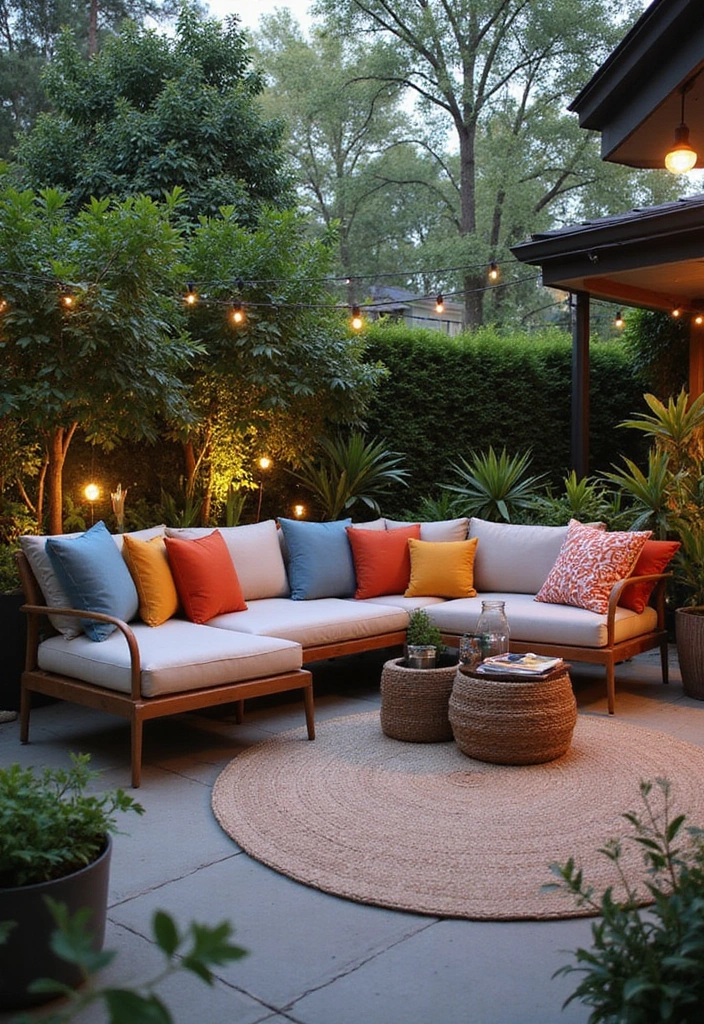 21 Eco-Friendly Patio Furniture Ideas for Your Outdoor Living Space - 12. Modular Outdoor Furniture