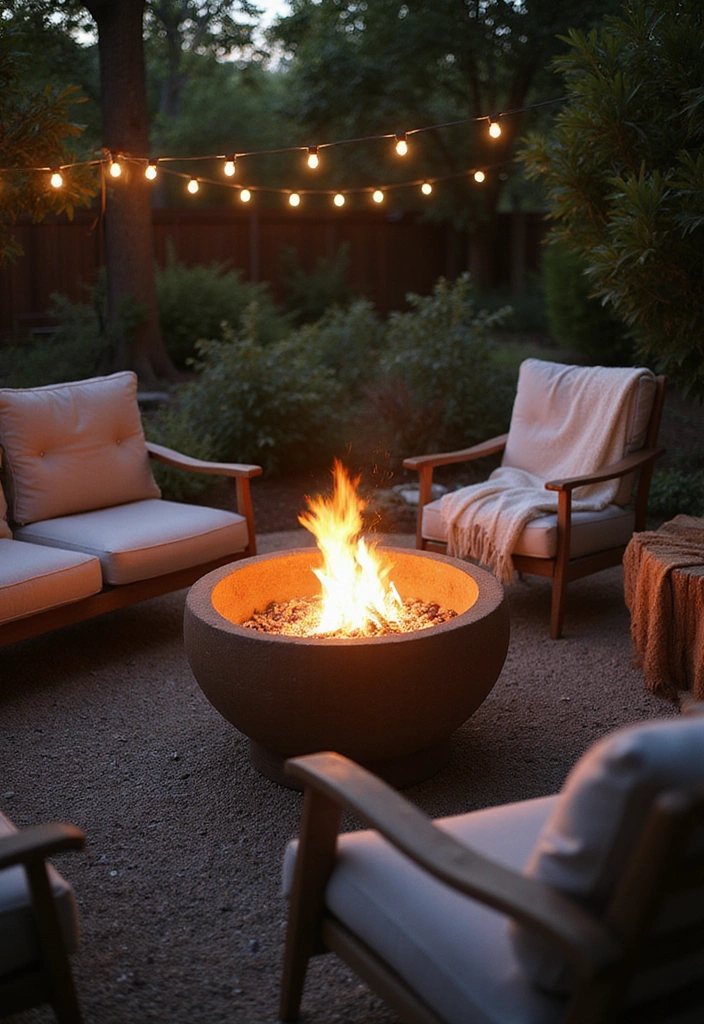21 Eco-Friendly Patio Furniture Ideas for Your Outdoor Living Space - 13. Fire Pit Gatherings